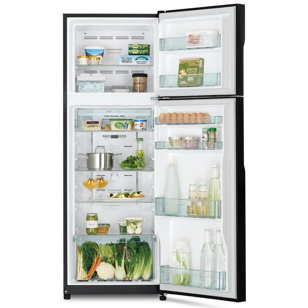 hitachi refrigerator r h270p7pbk bbk